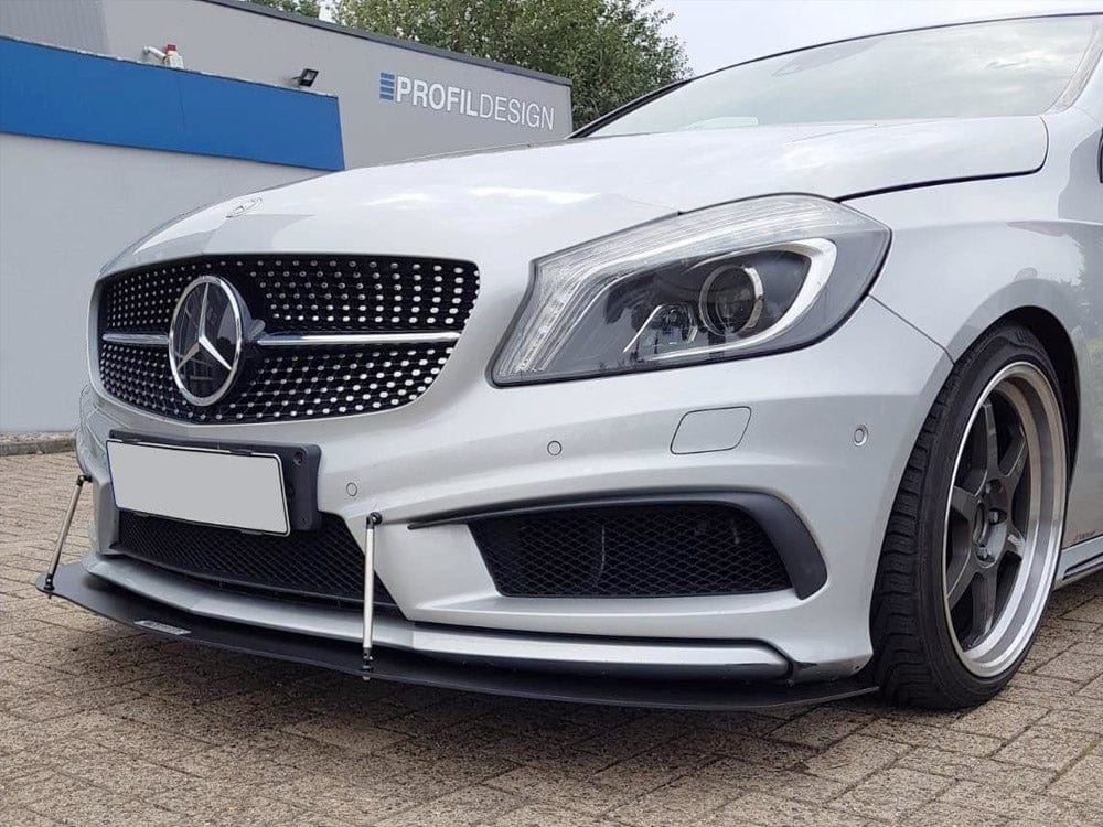 Maxton Design Front Racing Splitter Mercedes A W176 Amg-line 2012-2015 Maxton Design SR