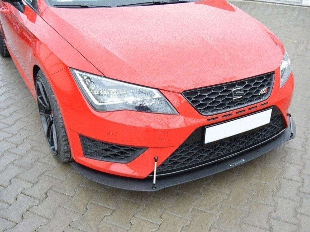 Maxton Design Front Racing Splitter Seat Leon III Cupra / FR Maxton Design SR