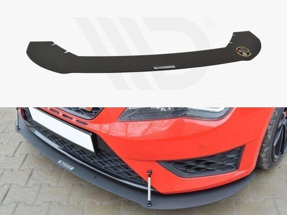 Maxton Design Front Racing Splitter Seat Leon III Cupra / FR Maxton Design SR