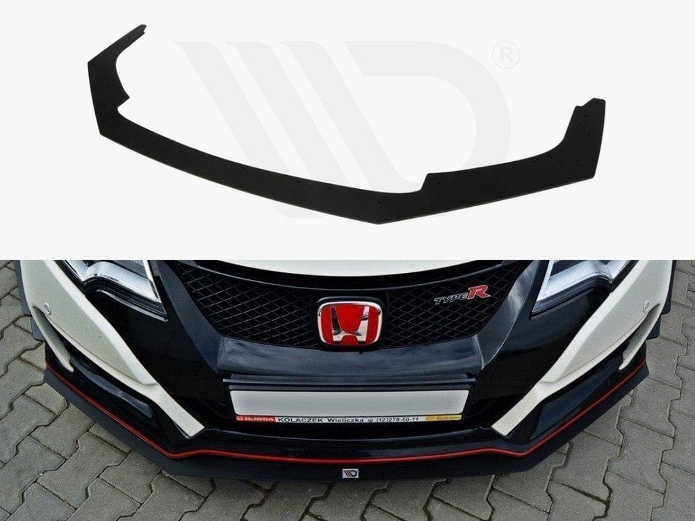 Maxton Design Front Racing Splitter V.1 Honda Civic IX Type R 2015-2017 Maxton Design SR