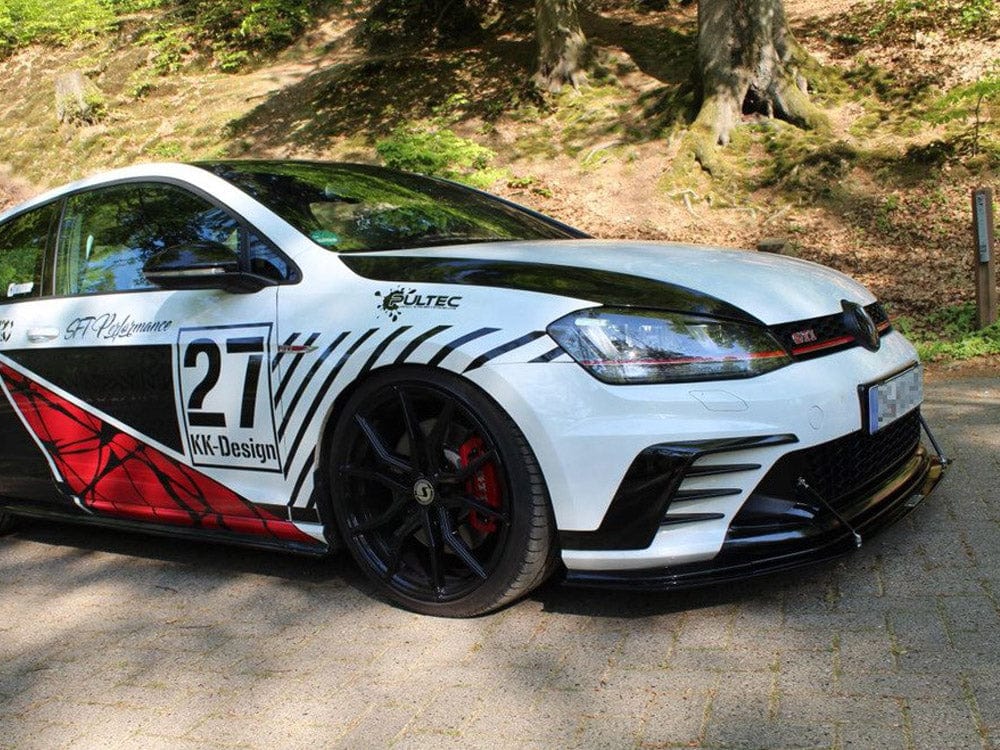 Maxton Design Front Racing Splitter VW MK7 GTI Clubsport 2016-2017 Maxton Design SR
