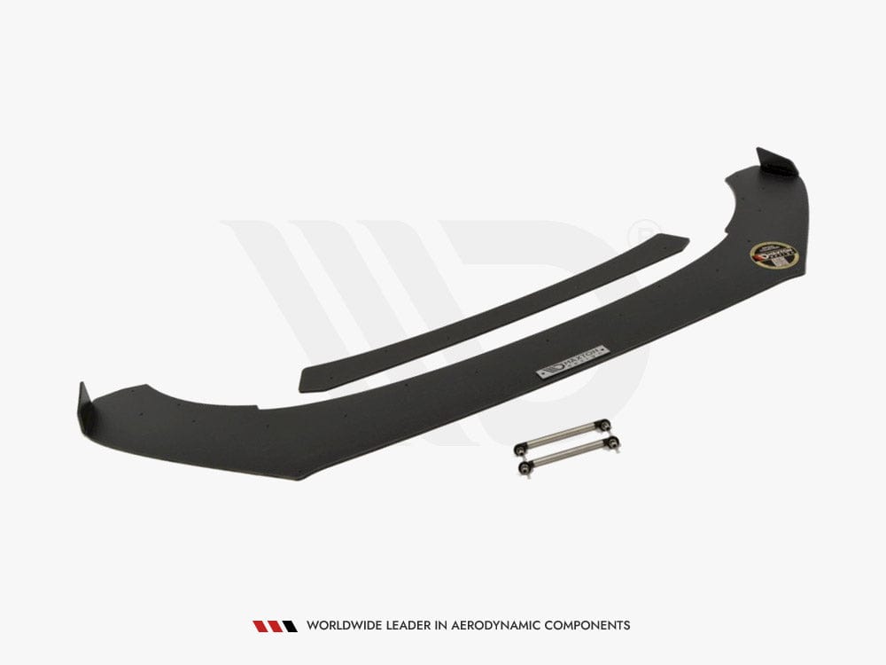Maxton Design Front Racing Splitter VW Polo MK5 GTI Facelift (With Wings) 2015-2017 Maxton Design SR
