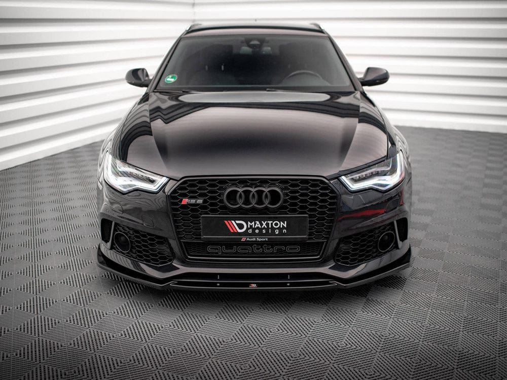 Maxton Design Front Splitter Audi A6 RS6 Look C7 2011-2017 Maxton Design SR