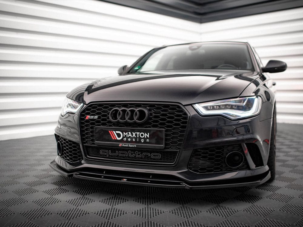 Maxton Design Front Splitter Audi A6 RS6 Look C7 2011-2017 Maxton Design SR