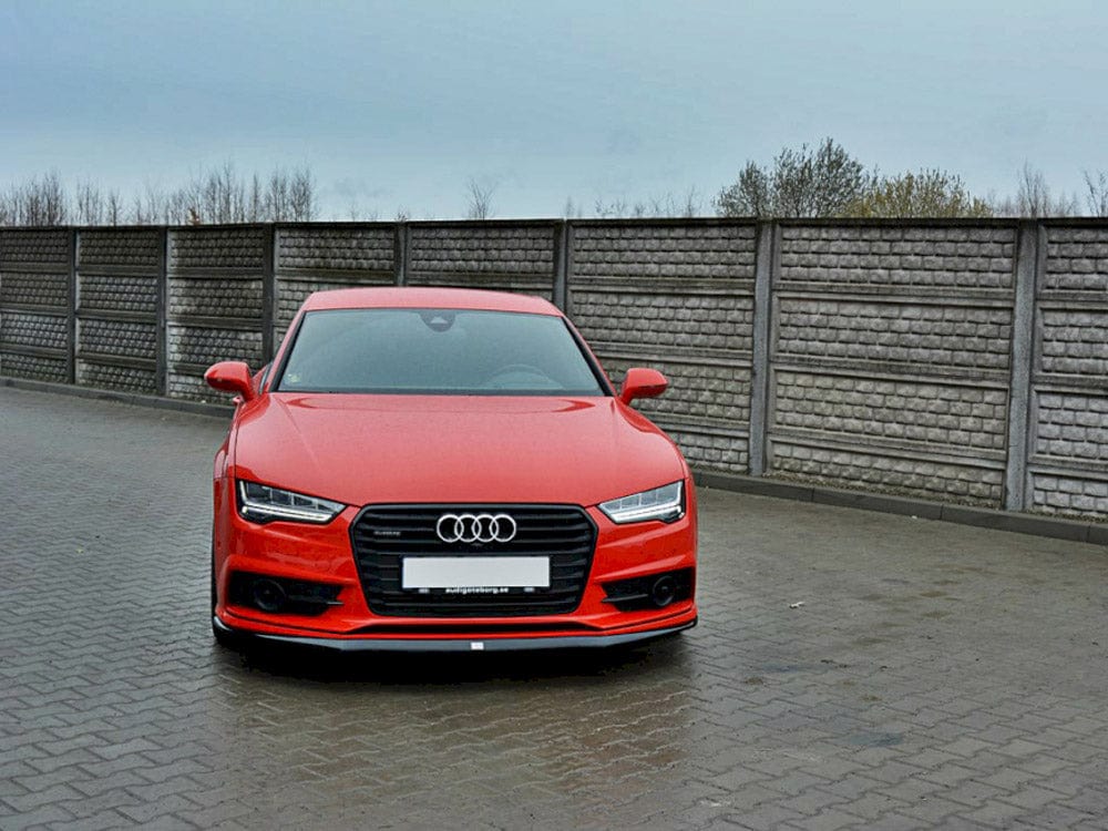 Maxton Design Front Splitter Audi S7 / A7 S-line C7 FL 2014-2017 Maxton Design SR