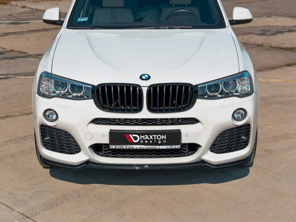 Maxton Design Front Splitter Bmw X3 F25 M-pack Facelift 2014-2017 Maxton Design SR
