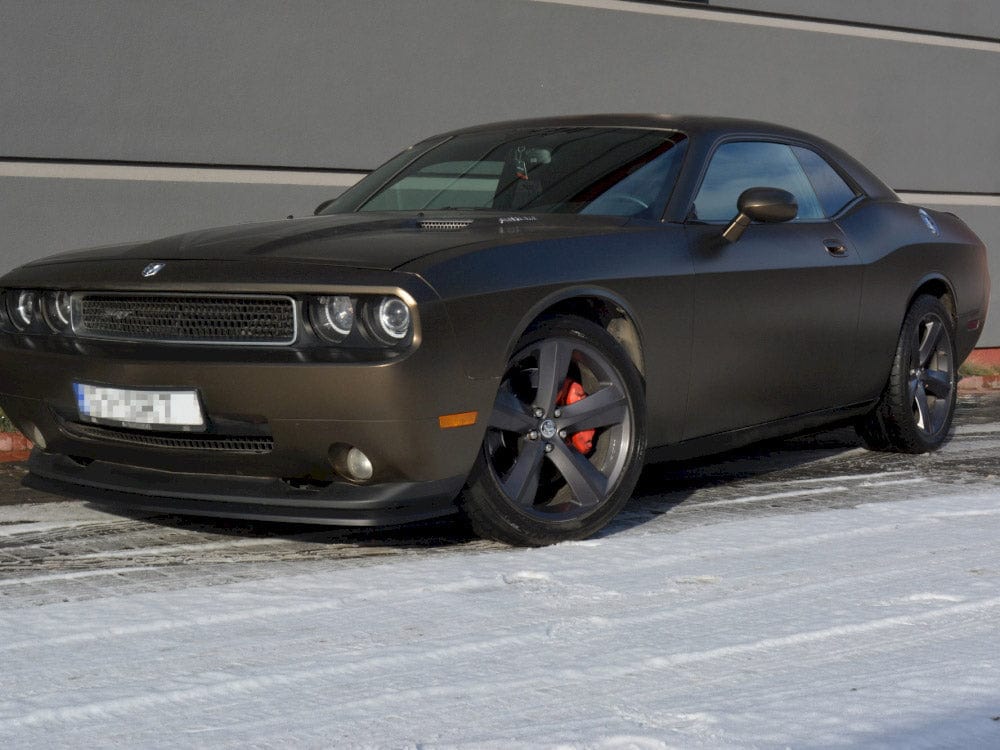 Maxton Design Front Splitter Dodge Challenger MK3 PHASE-1 SRT8 Coupe 2008-14 Maxton Design SR