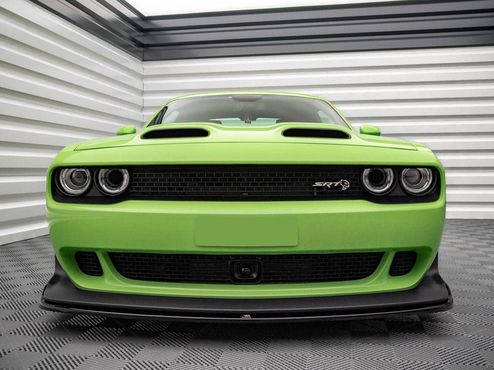 Maxton Design Front Splitter Dodge Challenger SRT Hellcat Widebody Mk3 Maxton Design SR