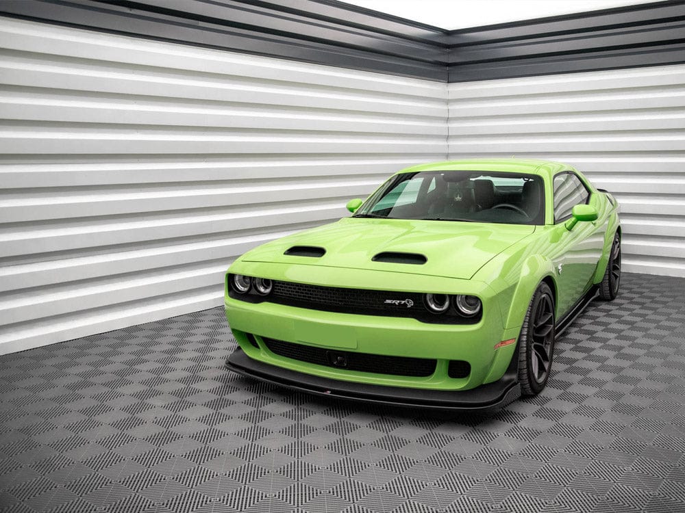 Maxton Design Front Splitter Dodge Challenger SRT Hellcat Widebody Mk3 Maxton Design SR