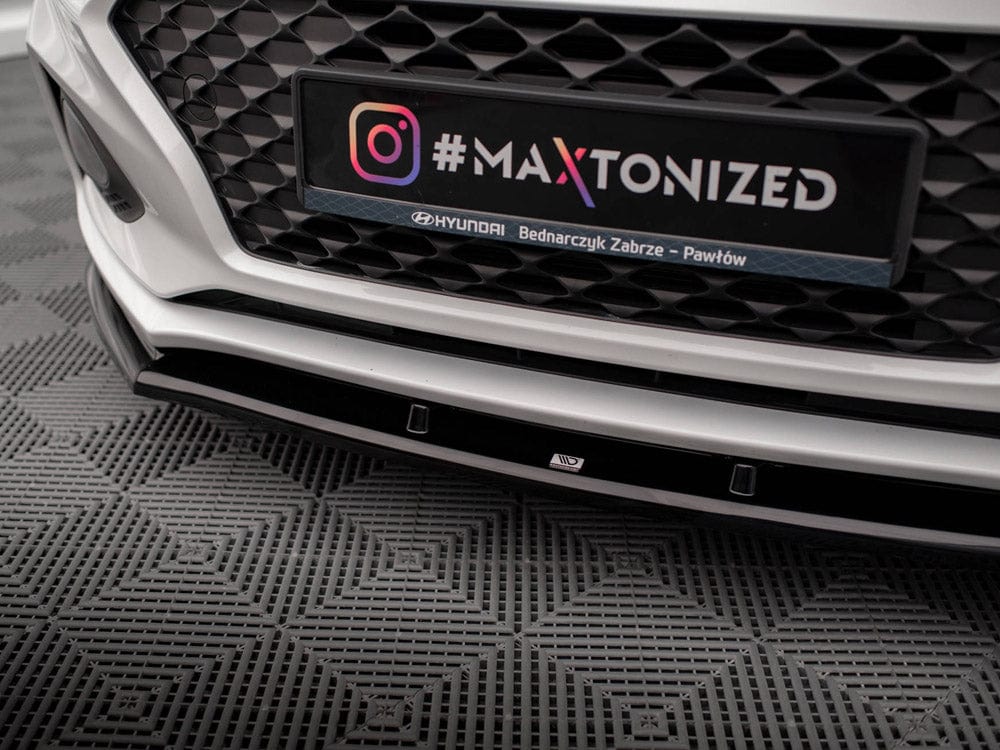 Maxton Design Front Splitter Front Splitter V.1 Hyundai I20 Mk2 Facelift Maxton Design SR