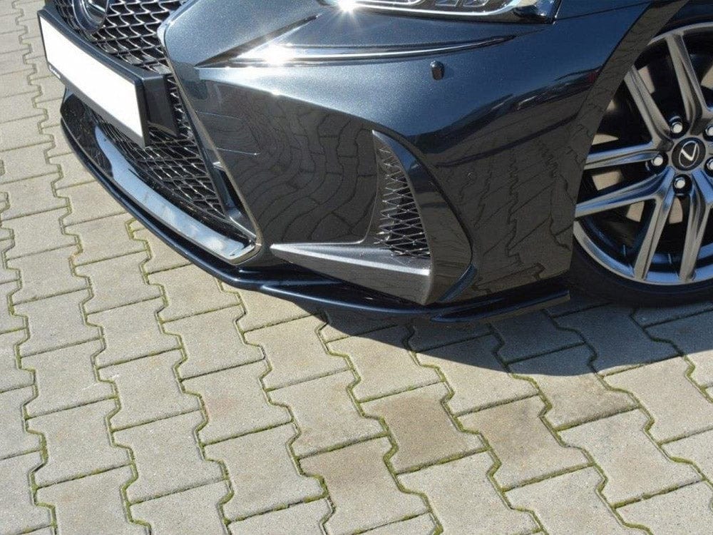 Maxton Design Front Splitter Lexus IS MK3 Facelift F-sport 2016-UP Maxton Design SR