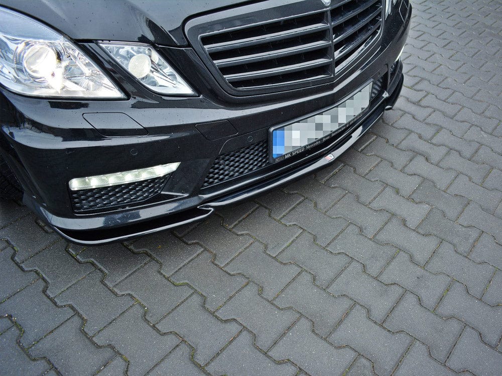 Maxton Design Front Splitter Mercedes E-class 212 63 AMG 2009-2012 Maxton Design SR