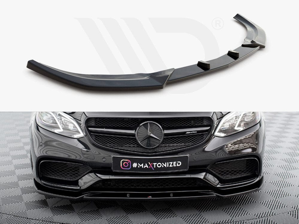 Maxton Design Front Splitter Mercedes E63 AMG Sedan W212 Facelift Maxton Design SR
