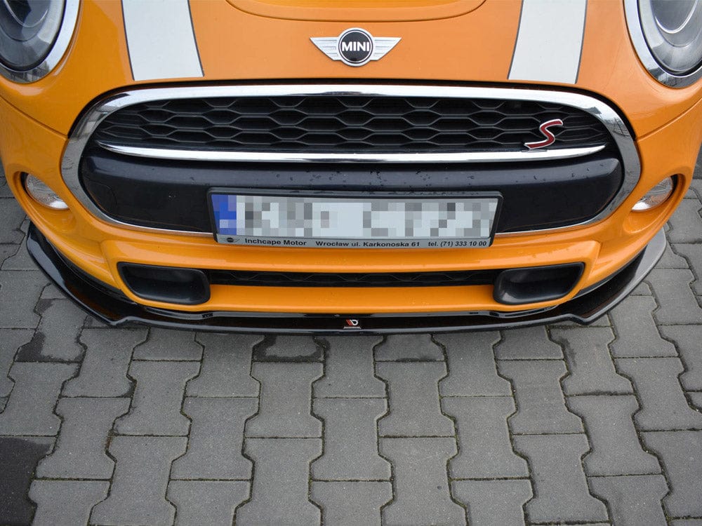 Maxton Design Front Splitter Mini Cooper S MK3 Pre-facelift 3 Door (F56) 2014-2017 Maxton Design SR