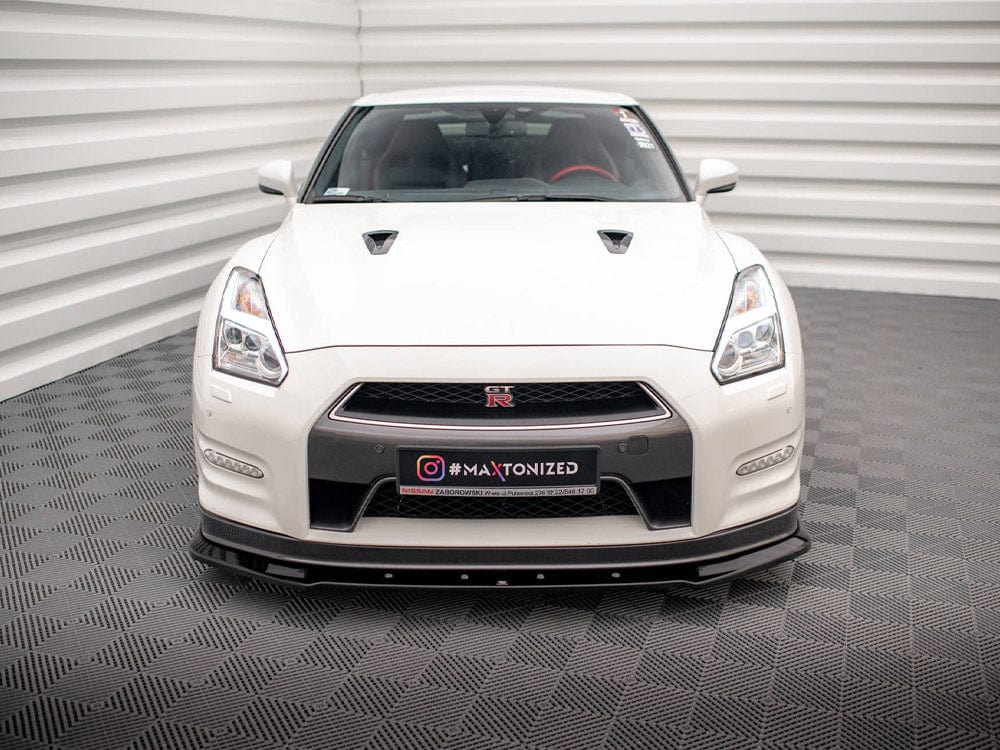 Maxton Design Front Splitter Nissan GTR R35 Facelift Maxton Design SR