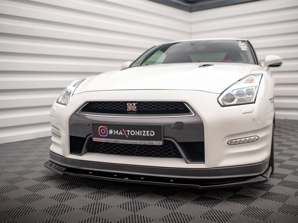 Maxton Design Front Splitter Nissan GTR R35 Facelift Maxton Design SR