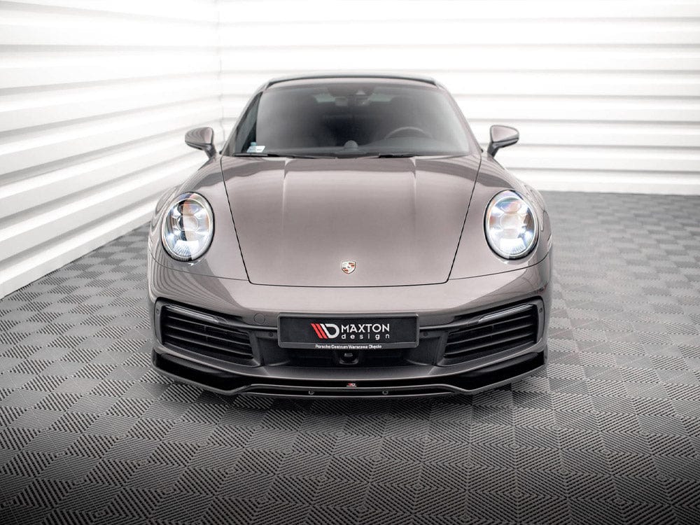 Maxton Design Front Splitter Porsche 911 Carrera 4S 992 2019- Maxton Design SR