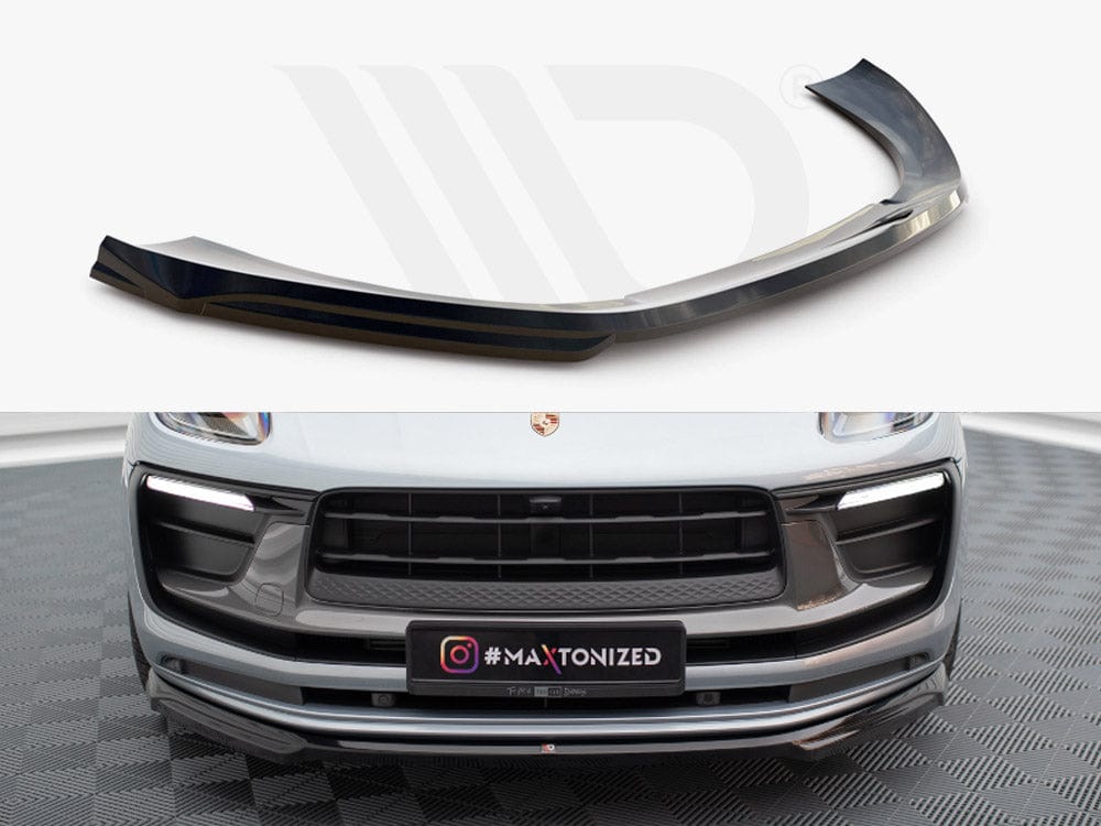Maxton Design Front Splitter Porsche Macan Mk1 Facelift 2 Maxton Design SR