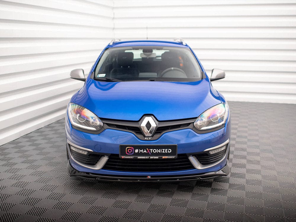 Maxton Design Front Splitter Renault Megane GT Line Grandtour Mk3 Facelift Maxton Design SR