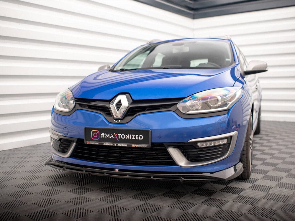 Maxton Design Front Splitter Renault Megane GT Line Grandtour Mk3 Facelift Maxton Design SR