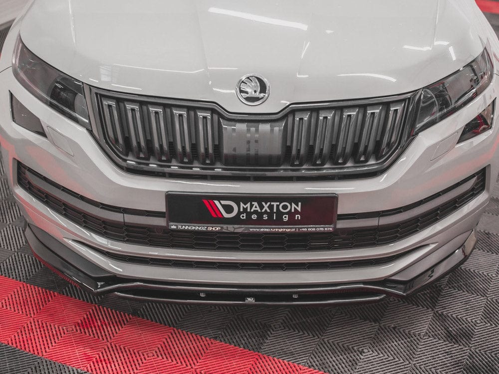 Maxton Design Front Splitter Skoda Kodiaq MK1 Sportline / VRS 2017- Maxton Design SR