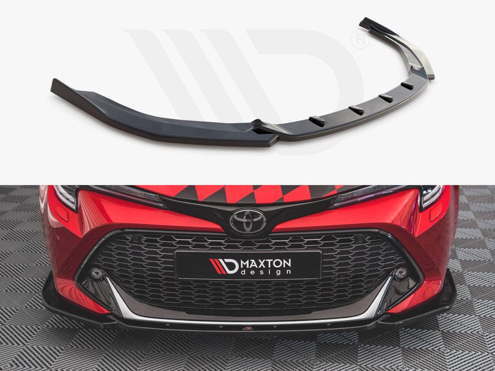 Maxton Design Front Splitter Toyota Corolla GR Sport Hatchback XII 2019- Maxton Design SR