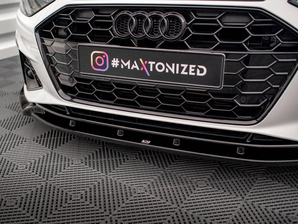 Maxton Design Front Splitter V.1 Audi A4 S-Line / S4 B9 Facelift Maxton Design SR
