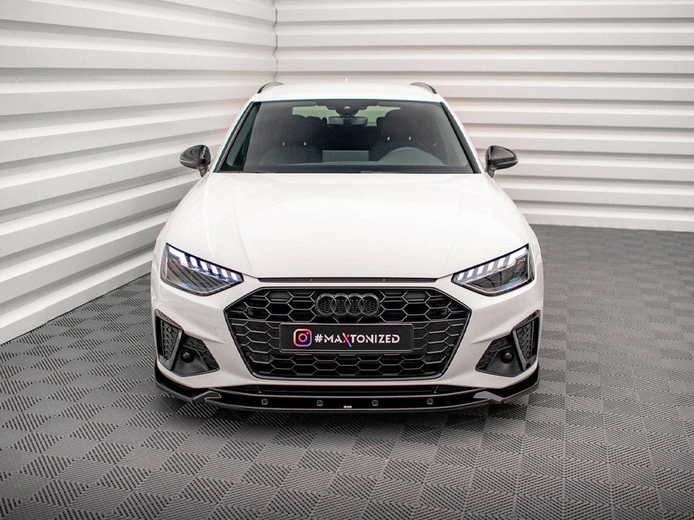 Maxton Design Front Splitter V.1 Audi A4 S-Line / S4 B9 Facelift Maxton Design SR