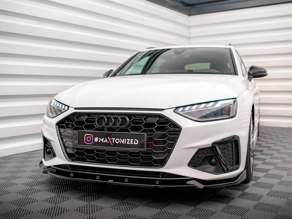 Maxton Design Front Splitter V.1 Audi A4 S-Line / S4 B9 Facelift Maxton Design SR