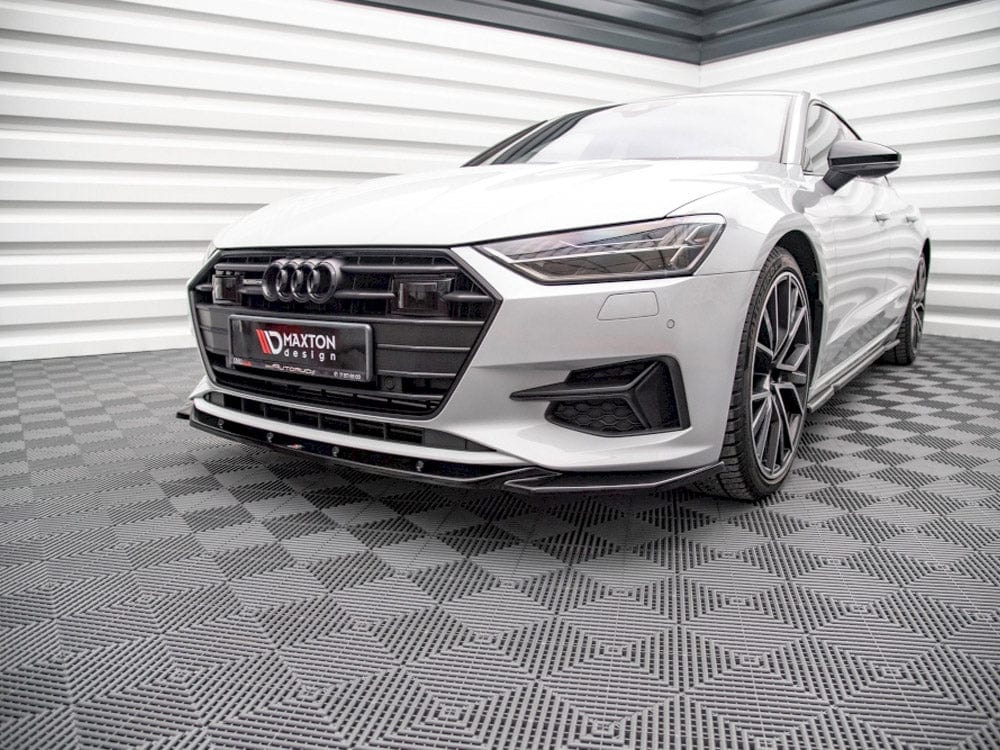 Maxton Design Front Splitter  V.1 Audi A7 C8 Maxton Design SR