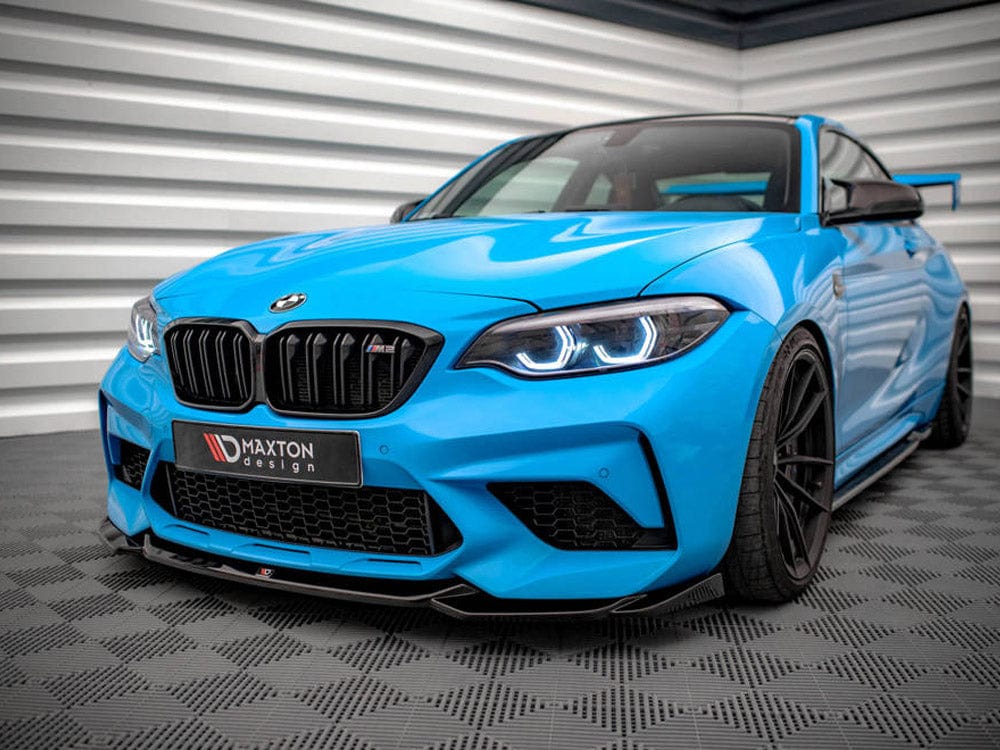 Maxton Design Front Splitter V.1 Bmw M2 Competition F87 2018-2020 Maxton Design SR