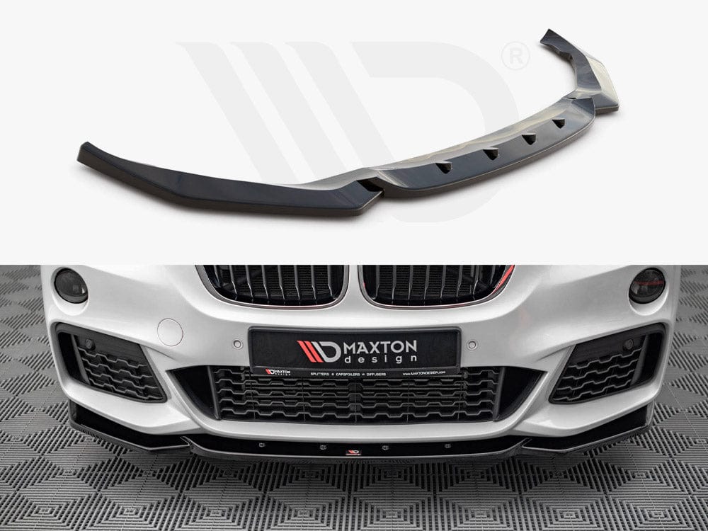 Maxton Design Front Splitter V.1 Bmw X1 M-pack F48 2015-2019 Maxton Design SR