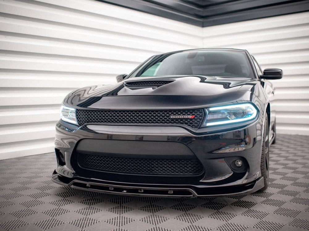 Maxton Design Front Splitter V.1 Dodge Charger SRT MK7 Facelift Maxton Design SR