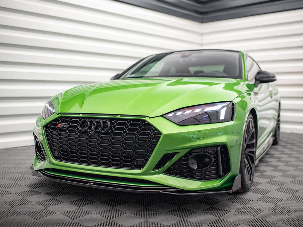 Maxton Design Front Splitter V.1 + Flaps Audi RS5 F5 Facelift Maxton Design SR