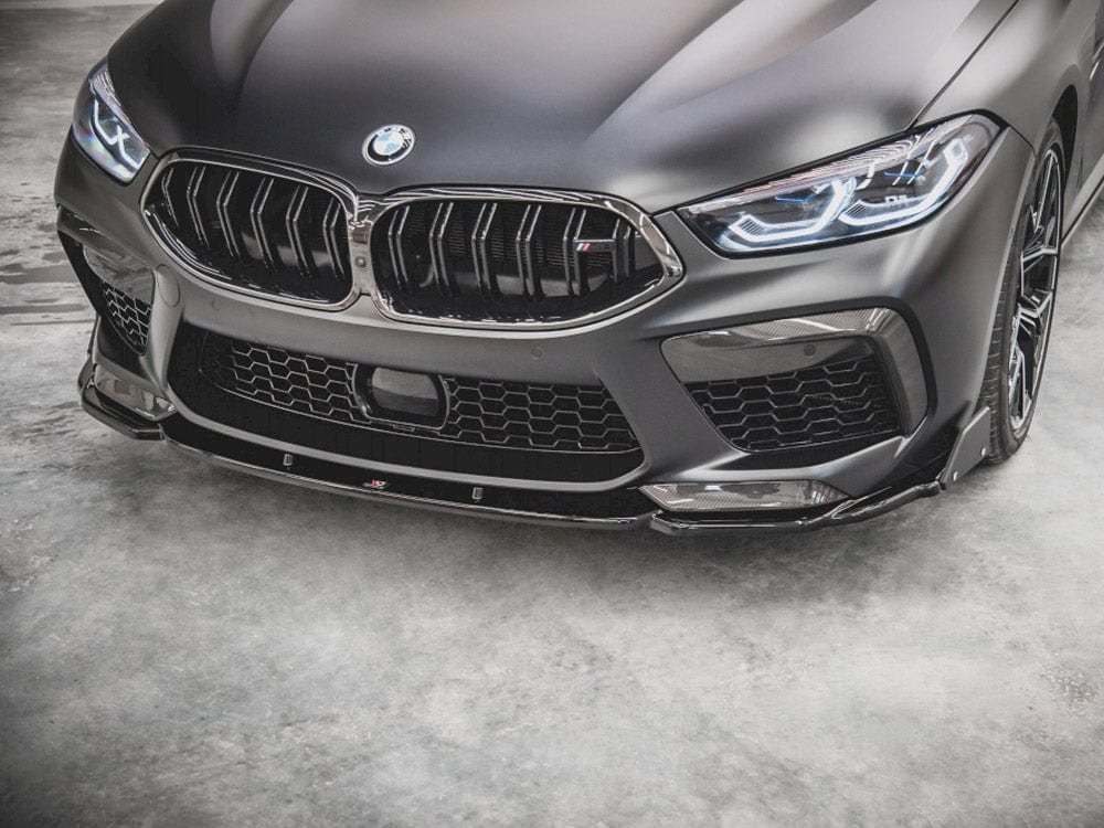 Maxton Design Front Splitter V.1 + Flaps BMW M8 Gran Coupe F93 Maxton Design SR