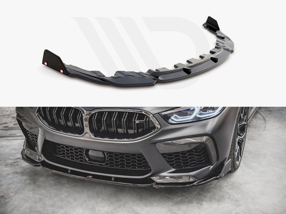 Maxton Design Front Splitter V.1 + Flaps BMW M8 Gran Coupe F93 Maxton Design SR