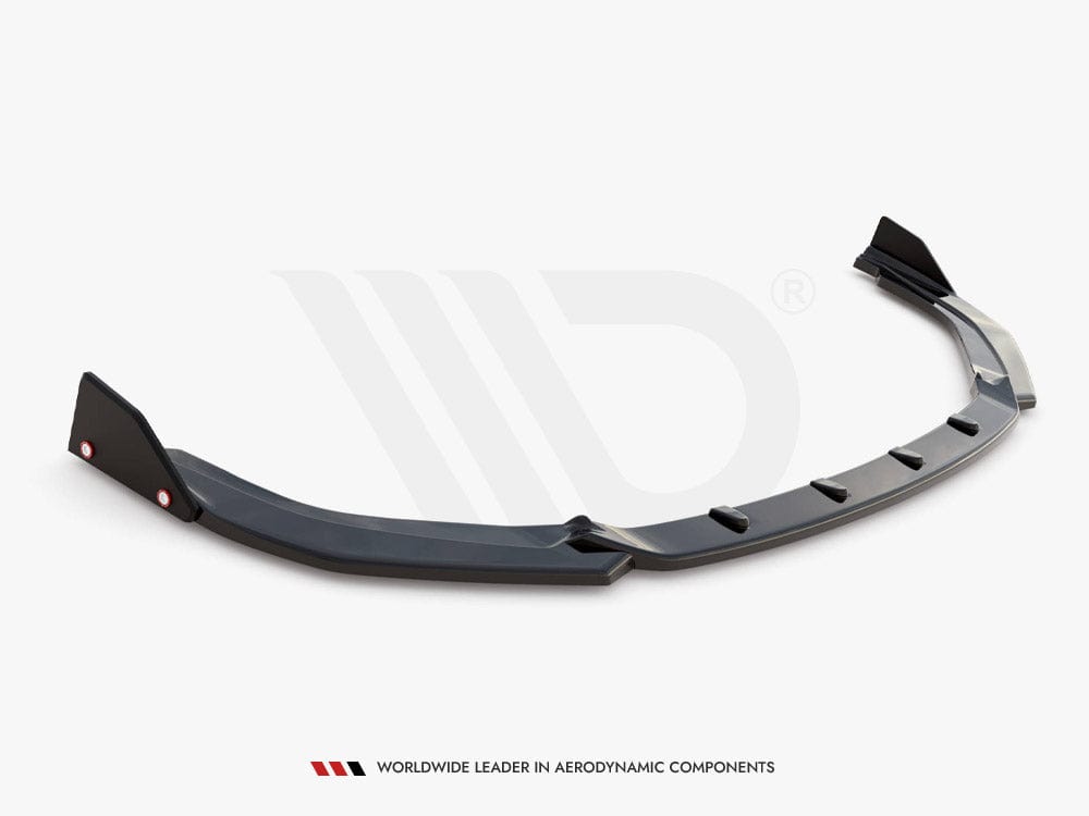Maxton Design Front Splitter V.1 + Flaps Toyota Corolla GR Sport Hatchback XII Maxton Design SR