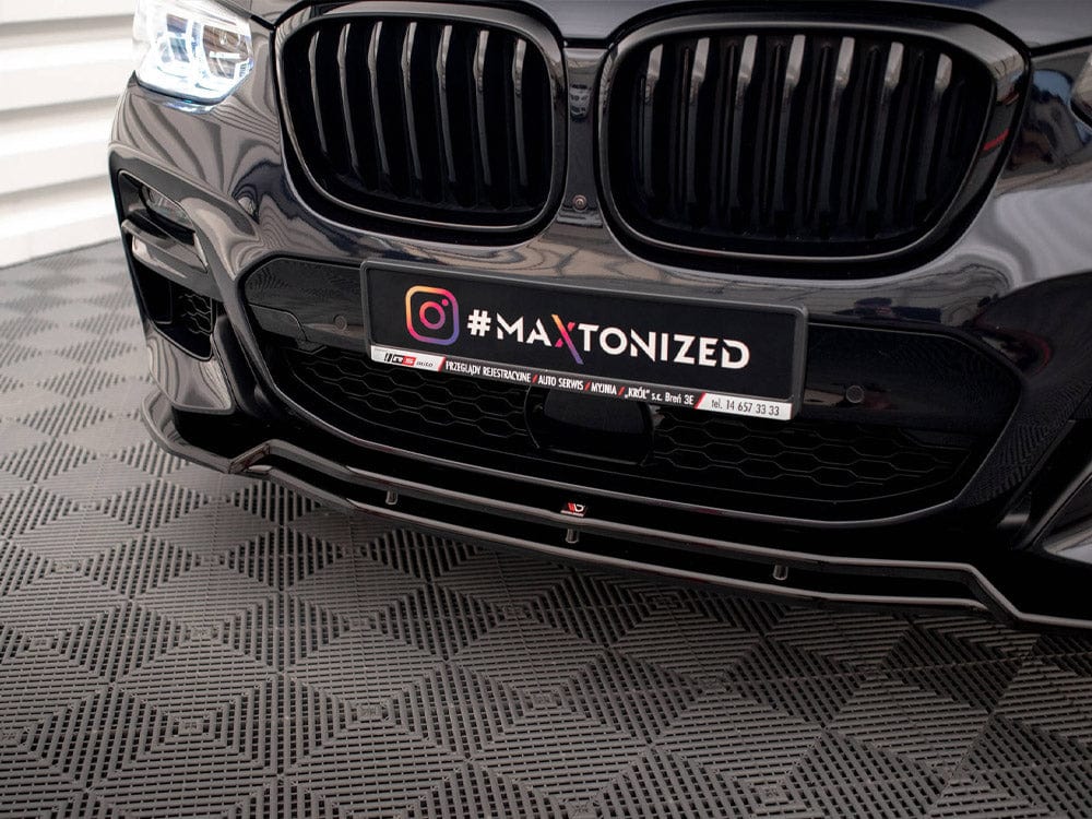 Maxton Design Front Splitter V.1 for BMW X3 M40d / M40i / M-Pack G01 Maxton Design SR