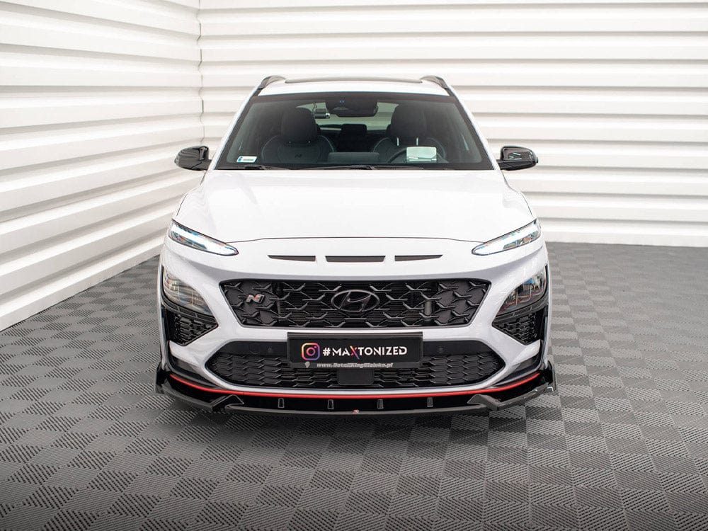 Maxton Design Front Splitter V.1 Hyundai Kona N Mk1 Maxton Design SR