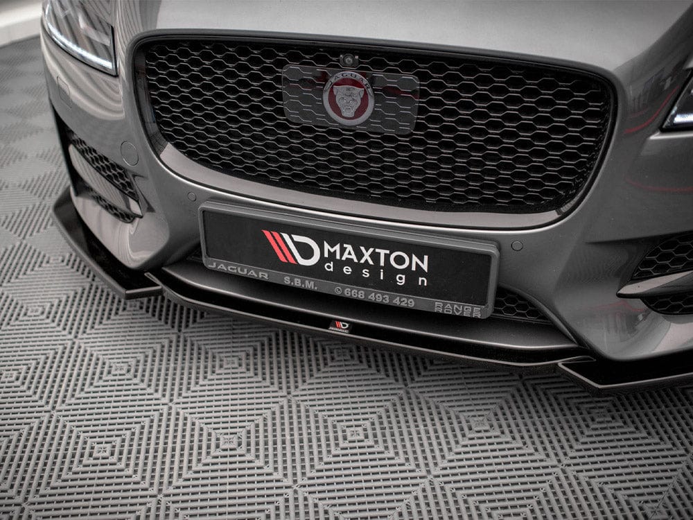 Maxton Design Front Splitter V.1 Jaguar XF R-sport MK2 2015-2020 Maxton Design SR