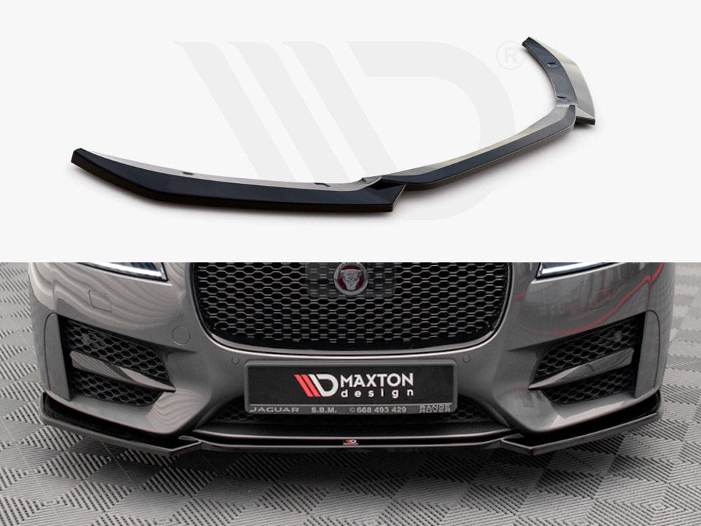Maxton Design Front Splitter V.1 Jaguar XF R-sport MK2 2015-2020 Maxton Design SR