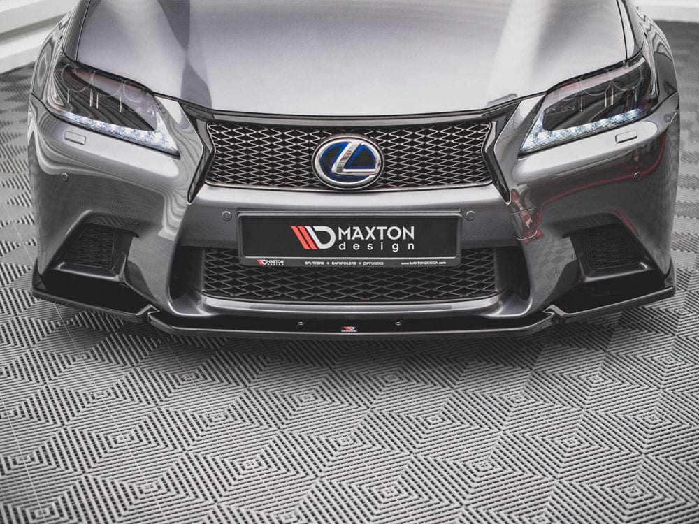 Maxton Design Front Splitter V.1 Lexus GS F Sport MK4 (L10) 2012-2015 Maxton Design SR