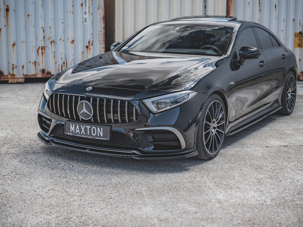 Maxton Design Front Splitter V.1 Mercedes-benz CLS AMG Line / 53AMG C257 2018-2021 Maxton Design SR