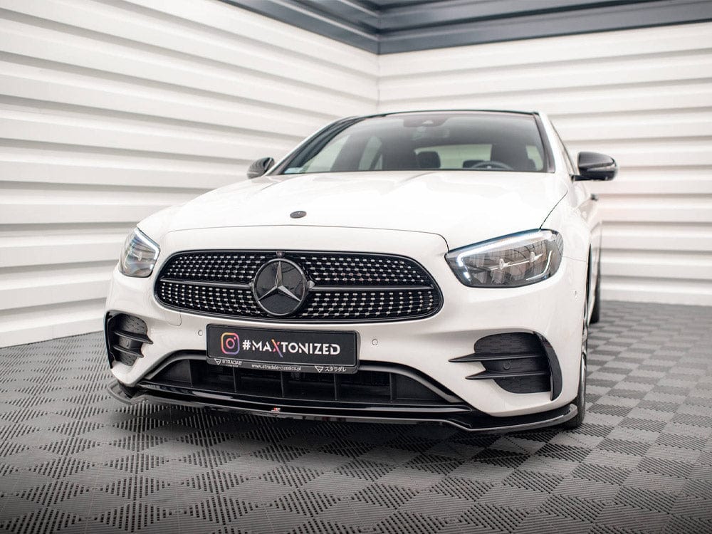 Maxton Design Front Splitter V.1 Mercedes E AMG Line W213 Facelift Maxton Design SR