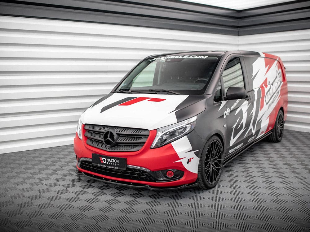 Maxton Design Front Splitter V.1 Mercedes VITO W447 Facelift 2020- Maxton Design SR