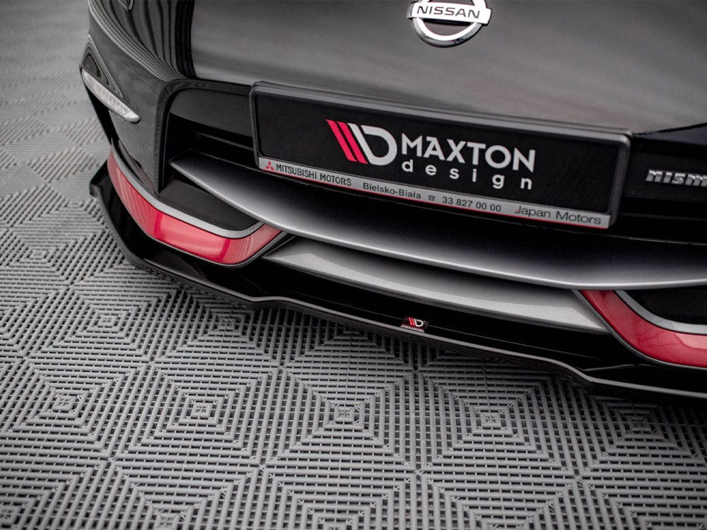 Maxton Design Front Splitter V.1 Nissan 370Z Nismo Facelift 2014-2020 Maxton Design SR