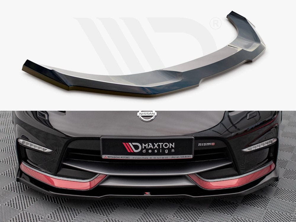 Maxton Design Front Splitter V.1 Nissan 370Z Nismo Facelift 2014-2020 Maxton Design SR