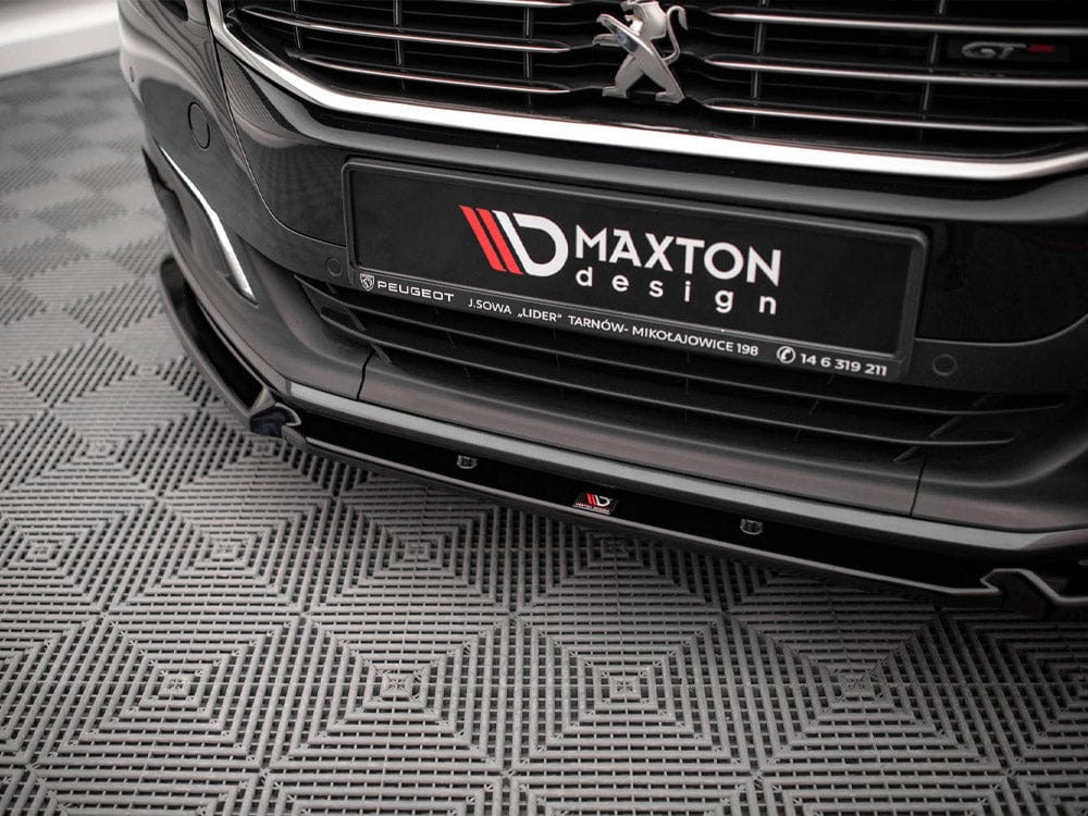 Maxton Design Front Splitter V.1 Peugeot 508 GT MK1 Facelift 2014-2018 Maxton Design SR