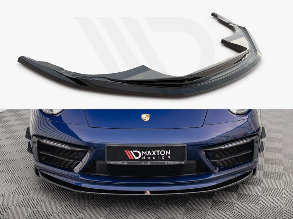 Maxton Design Front Splitter V.1 Porsche 911 Carrera Aero 992 Maxton Design SR
