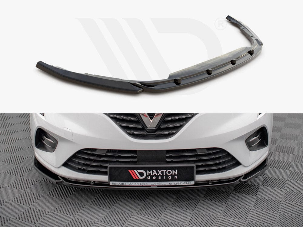 Maxton Design Front Splitter V.1 Renault CLIO MK5 2019- Maxton Design SR